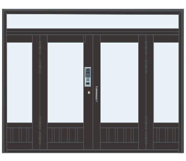 玻璃樓宇門 TM-4401